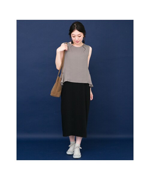 KBF（ケイビーエフ）の「【予約】KBF+ スエードミニBAG（バッグ・レディース・PURPLE/NAVY/CAMEL・one）」の13枚目の写真