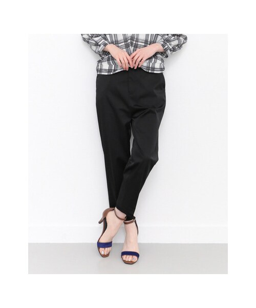 KBF（ケイビーエフ）の「ヘムレイヤードパンツ（パンツ・レディース・WHITE/NAVY/BLACK・36/38）」の4枚目の写真