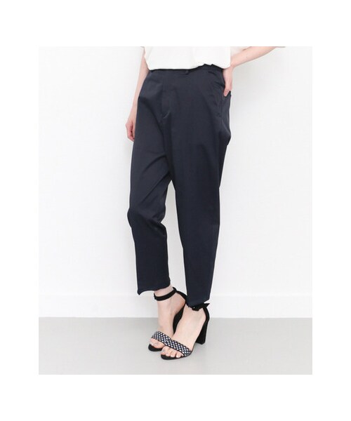 KBF（ケイビーエフ）の「ヘムレイヤードパンツ（パンツ・レディース・WHITE/NAVY/BLACK・36/38）」の8枚目の写真