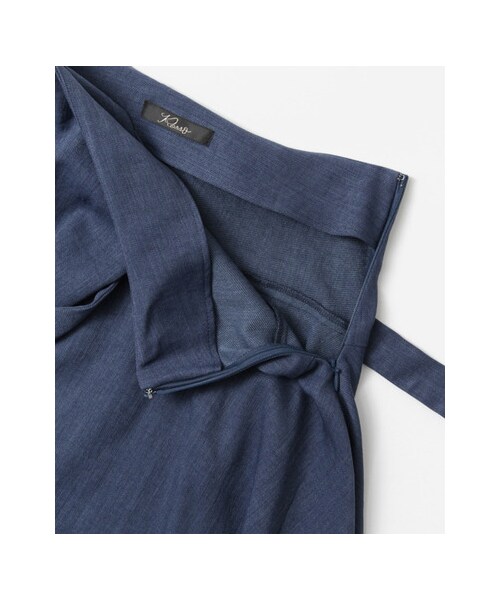 URBAN RESEARCH ROSSO WOMEN（アーバンリサーチ　ロッソ）の「アシメフレアースカート（スカート・レディース・BEIGE/BLUE・36/38）」の16枚目の写真