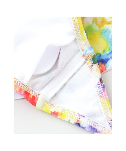 RODE SKO(ロデスコ)の「ビーチセット トロピカルフラワー(水着/着物・浴衣・レディース・YELLOW・S/M)」の15枚目の写真