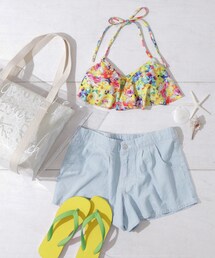 RODE SKO | ビーチセット トロピカルフラワー(水着/着物・浴衣)