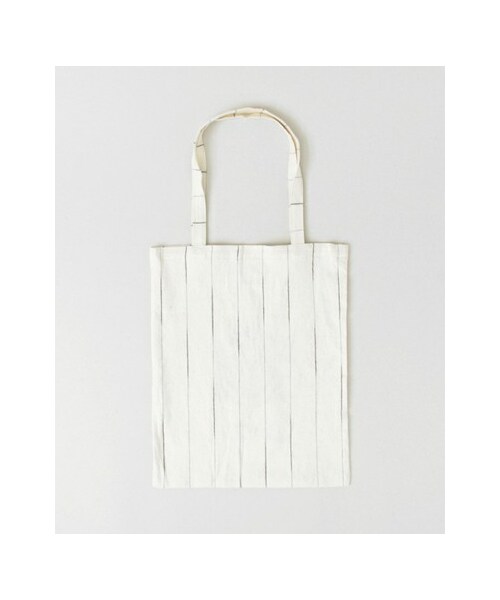 SMELLY(スメリー)の「エコバッグ(バッグ・レディース・PIN STRIPE/GY FLOWER/ZIGZAG・one)」の4枚目の写真