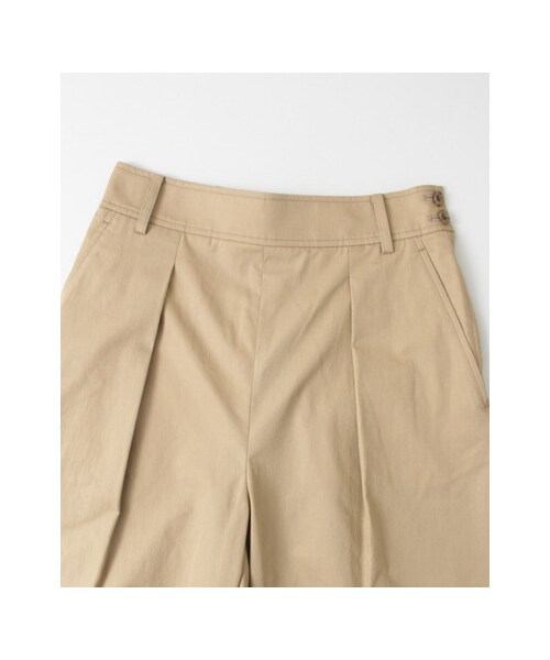 URBAN RESEARCH(アーバンリサーチ)の「綿麻クロップドワイドパンツ(パンツ・レディース・Lt.BEIGE/NAVY・36/38)」の10枚目の写真