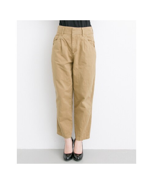 URBAN RESEARCH（アーバンリサーチ）の「オーバータックパンツ（パンツ・レディース・BEIGE/KHAKI・36/38）」の7枚目の写真