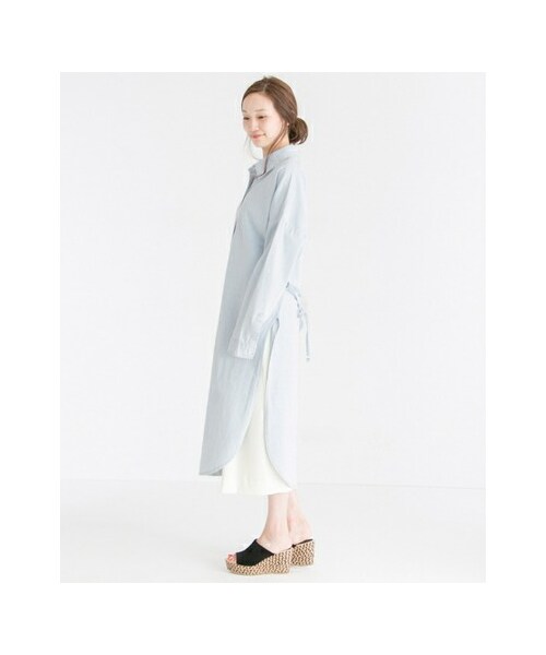 URBAN RESEARCH(アーバンリサーチ)の「LUCDNM SHIRTS ONE-PIECE(ワンピース/ドレス・レディース・WHT/KHK/DENIM・FREE)」の11枚目の写真