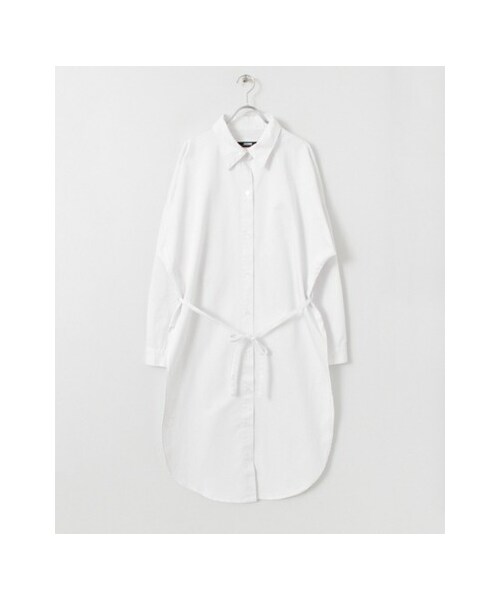 URBAN RESEARCH(アーバンリサーチ)の「LUCDNM SHIRTS ONE-PIECE(ワンピース/ドレス・レディース・WHT/KHK/DENIM・FREE)」の1枚目の写真