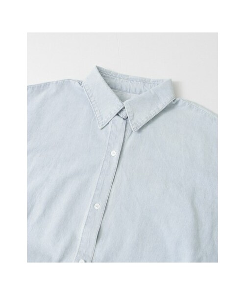 URBAN RESEARCH(アーバンリサーチ)の「LUCDNM SHIRTS ONE-PIECE(ワンピース/ドレス・レディース・WHT/KHK/DENIM・FREE)」の13枚目の写真