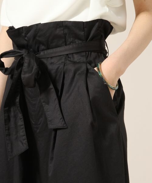 LOWRYS FARM(ローリーズファーム)の「Cウエストリボンスカンツ(パンツ・ブラック/ブラウン/デニム・F)」の8枚目の写真