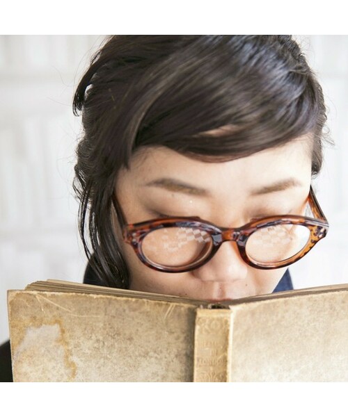 L'Ancre（アンカー）の「L'Ancre (アンカー）ボストンタイプ　メガネ（メガネ・レディース・ブラック/ブラウン・Free）」の2枚目の写真