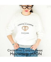 Mannequins JAPON | Mannequins JAPON(マヌカンズ ジャポン) サークルチェーン　スウェット(スウェット)