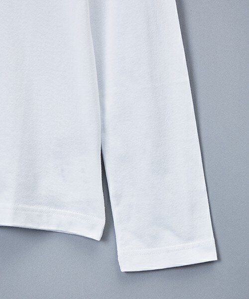 JOHN LAWRENCE SULLIVAN（ジョンローレンスサリバン）の「JOHN LAWRENCE SULLIVAN タートルネックカットソー（Tシャツ/カットソー・メンズ・ホワイト/ブラック/ローズ・MEDIUM/LARGE）」の9枚目の写真