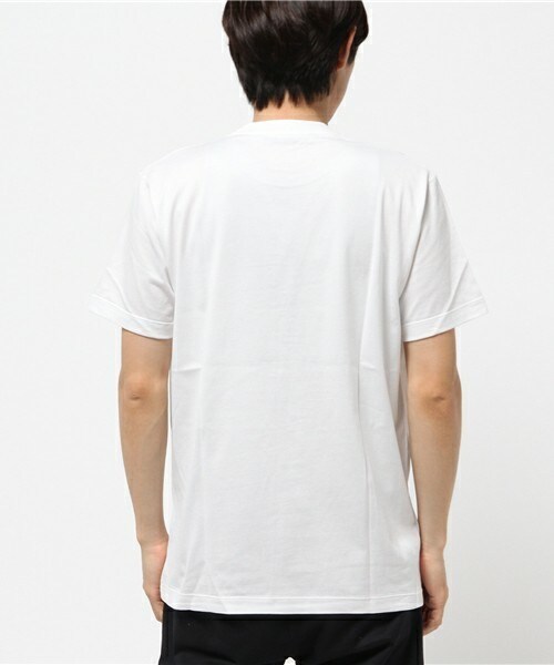 JOHN LAWRENCE SULLIVAN（ジョンローレンスサリバン）の「JOHN LAWRENCE SULLIVAN クロスプリントTシャツ（Tシャツ/カットソー・メンズ・ホワイト/ブラック/ローズ・MEDIUM/LARGE）」の13枚目の写真