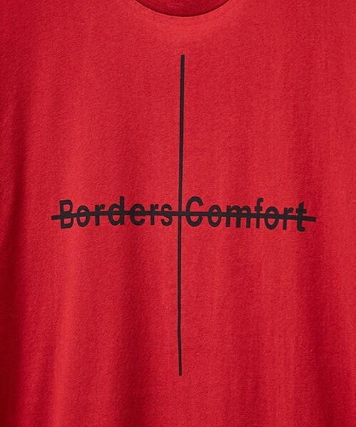 JOHN LAWRENCE SULLIVAN（ジョンローレンスサリバン）の「JOHN LAWRENCE SULLIVAN クロスプリントTシャツ（Tシャツ/カットソー・メンズ・ホワイト/ブラック/ローズ・MEDIUM/LARGE）」の10枚目の写真