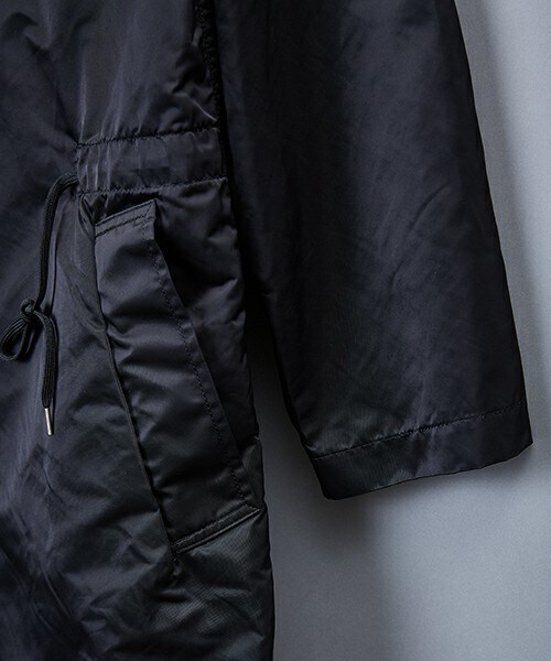 TOGA VIRILIS（トーガ ビリリース）の「TOGA VIRILIS ナイロンツイルコート（その他アウター・メンズ・ブラック/カーキブラウン・46）」の18枚目の写真