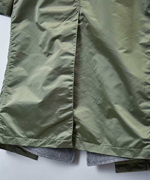 TOGA VIRILIS（トーガ ビリリース）の「TOGA VIRILIS ナイロンツイルコート（その他アウター・メンズ・ブラック/カーキブラウン・46）」の14枚目の写真