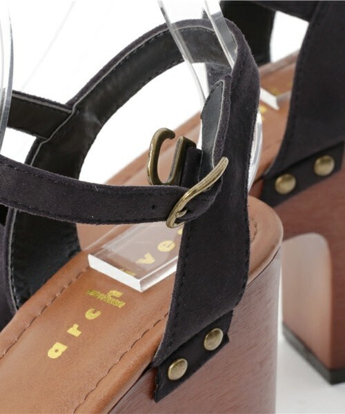 archives（アルシーヴ）の「前詰まりサボ（ブーティ・レディース・ブラック/グレー・MEDIUM/LARGE）」の7枚目の写真