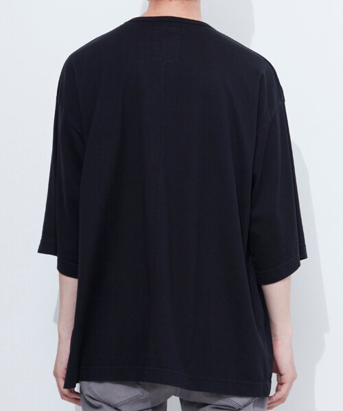 SHAREEF(シャリーフ)の「【ONLINE限定】アップルプリントBIG TEE(その他・メンズ・BLK/GRY・1/2)」の13枚目の写真