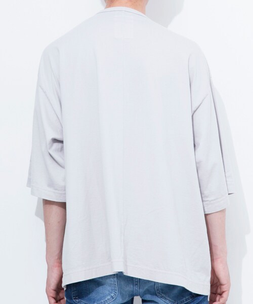 SHAREEF(シャリーフ)の「【ONLINE限定】アップルプリントBIG TEE(その他・メンズ・BLK/GRY・1/2)」の7枚目の写真