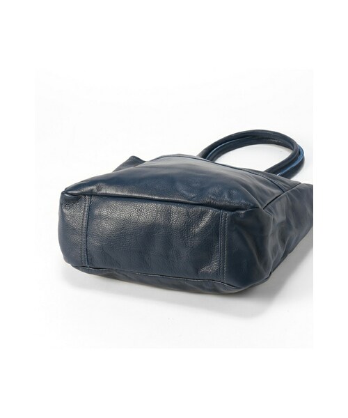 バンソン　レザートートバッグ　ネイビー JOURNAL STANDARD（ジャーナルスタンダード）の「VANSON LEATHER Tote
