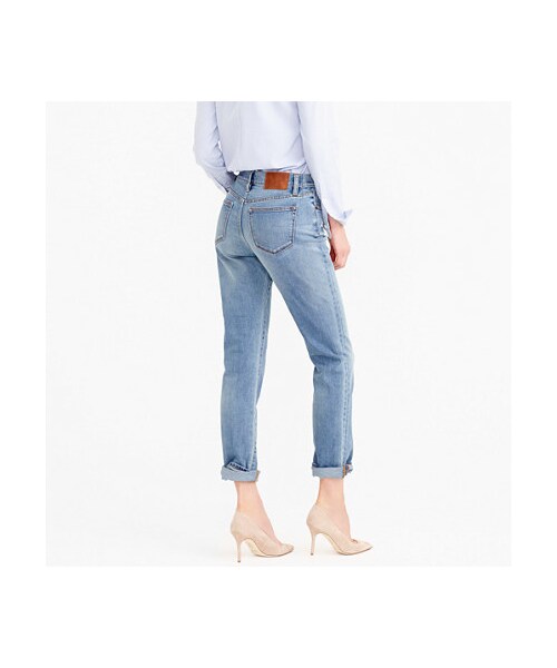J.CREW（ジェイクルー）の「Tall slim broken-in boyfriend jean in Monterey wash（デニムパンツ・レディース・Blue・TALL 27/TALL 28/TALL 29/TALL 30/TALL 31/TALL 32）」の3枚目の写真