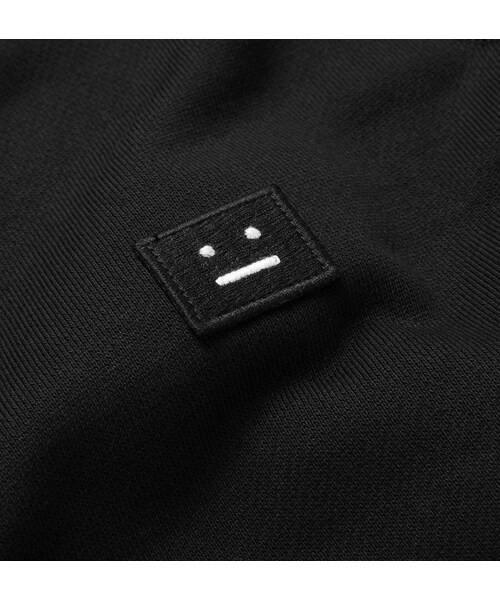 Acne Studios(アクネストゥディオズ)の「Acne Studios College Loopback Cotton-Jersey Sweatshirt(スウェット・メンズ・Black/White/Gray・XS/S/M/L/XL)」の8枚目の写真