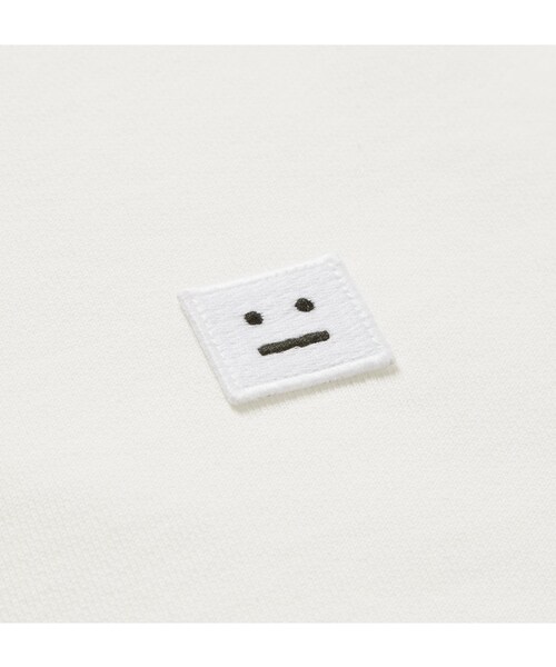Acne Studios(アクネストゥディオズ)の「Acne Studios College Loopback Cotton-Jersey Sweatshirt(スウェット・メンズ・Black/White/Gray・XS/S/M/L/XL)」の5枚目の写真