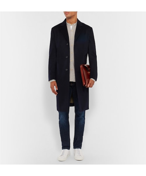 COMMON PROJECTS（コモンプロジェクト）の「Common Projects Original Achilles Leather High-Top Sneakers（スニーカー・メンズ・White・EU40/EU41/EU42/EU43/EU44/EU45/EU46）」の2枚目の写真