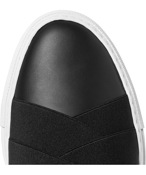 GIVENCHY（ジバンシイ）の「Givenchy Elasticated-Strap Leather Slip-On Sneakers（スニーカー・メンズ・Black・EU41）」の4枚目の写真