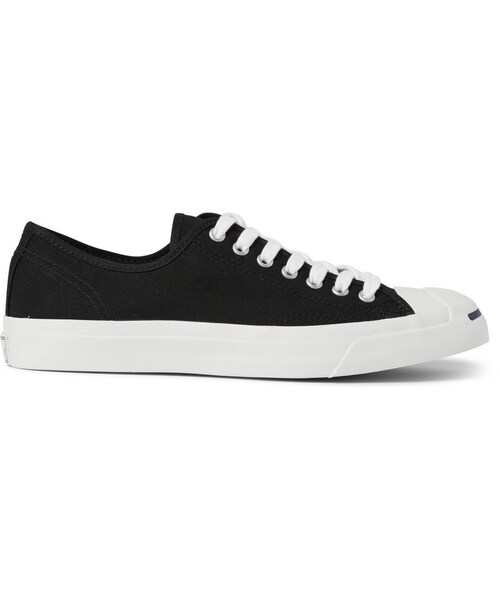 CONVERSE(コンバース)の「Converse Jack Purcell Canvas Sneakers(スニーカー・メンズ・Black・UK10/UK11/UK12/UK6/UK7/UK8/UK9)」の1枚目の写真