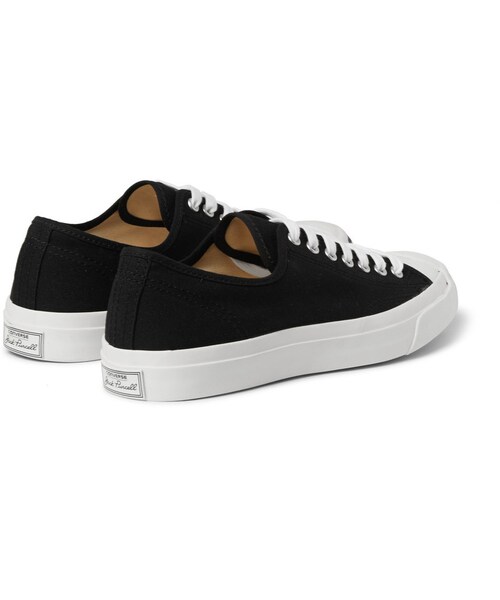 CONVERSE(コンバース)の「Converse Jack Purcell Canvas Sneakers(スニーカー・メンズ・Black・UK10/UK11/UK12/UK6/UK7/UK8/UK9)」の4枚目の写真