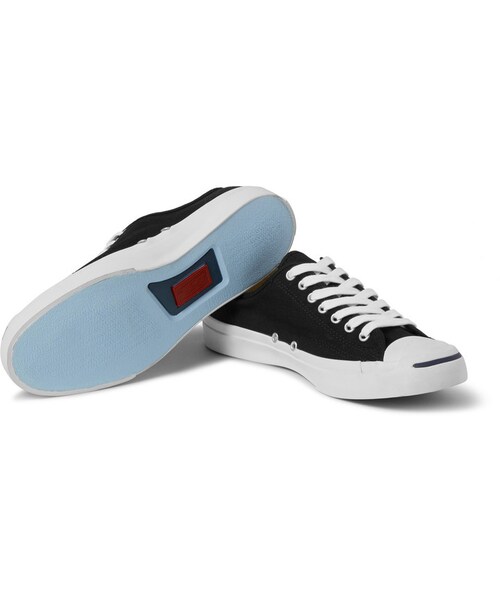 CONVERSE(コンバース)の「Converse Jack Purcell Canvas Sneakers(スニーカー・メンズ・Black・UK10/UK11/UK12/UK6/UK7/UK8/UK9)」の3枚目の写真