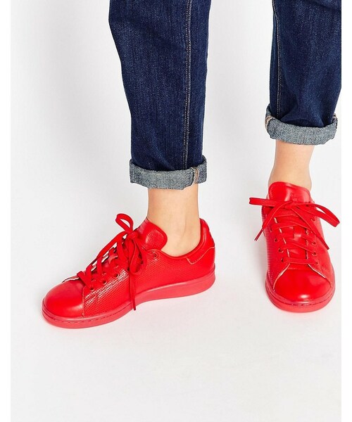 adidas originals red sneakers