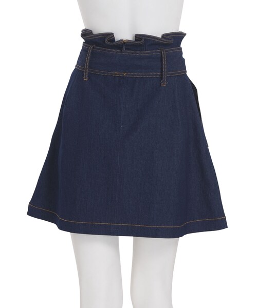 dazzlin（ダズリン）の「【sc】ミリタリータックスカート（スカート・レディース・ブルー/インディゴ/ベージュ・S/M）」の9枚目の写真