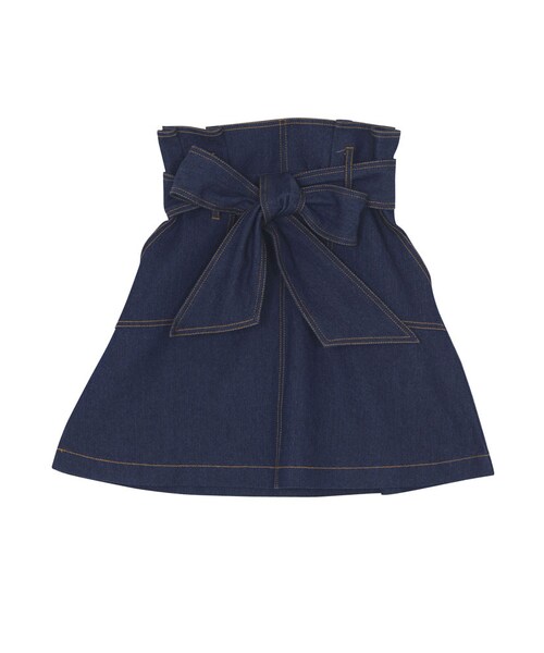 dazzlin（ダズリン）の「【sc】ミリタリータックスカート（スカート・レディース・ブルー/インディゴ/ベージュ・S/M）」の3枚目の写真