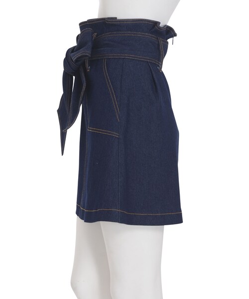 dazzlin（ダズリン）の「【sc】ミリタリータックスカート（スカート・レディース・ブルー/インディゴ/ベージュ・S/M）」の8枚目の写真