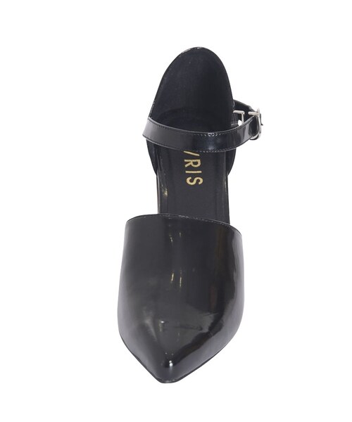 EVRIS（エヴリス）の「バイカラーヒールパンプス（シューズ・レディース・ブラック/ブラウン・S/M/L）」の5枚目の写真