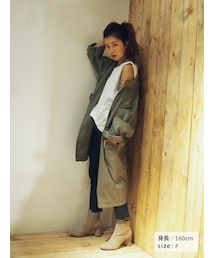 Ungrid | ビッグミリタリーコート(ジャケット/アウター)