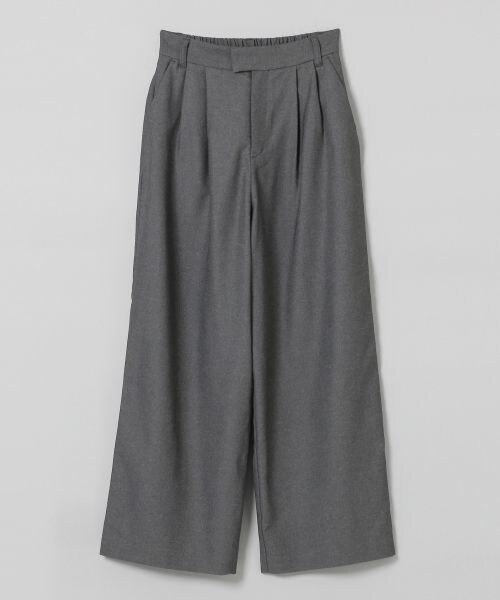 JEANASIS(ジーナシス)の「サキゾメムジガラワイドパンツ(パンツ・ブラック()/グレー()/グレー系その他()/ブラウン系その他()・FREE)」の2枚目の写真