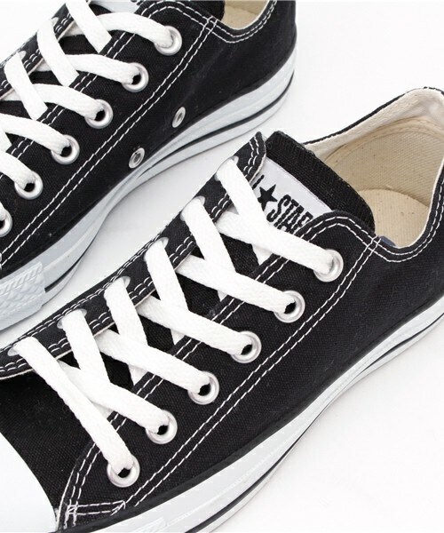 CONVERSE(コンバース)の「CONVERSE ( コンバース オールスター ローカット )(スニーカー・レディース・ホワイト/ブラック・23/23.5/24/24.5)」の7枚目の写真