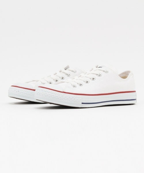 CONVERSE(コンバース)の「CONVERSE ( コンバース オールスター ローカット )(スニーカー・レディース・ホワイト/ブラック・23/23.5/24/24.5)」の1枚目の写真