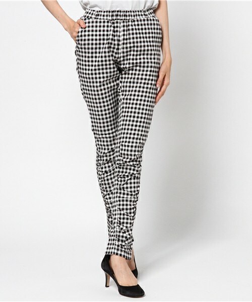 Bou Jeloud(ブージュルード)の「ハイテンションギャザープリントパンツ(その他パンツ・レディース・A/B/C・36/38)」の2枚目の写真