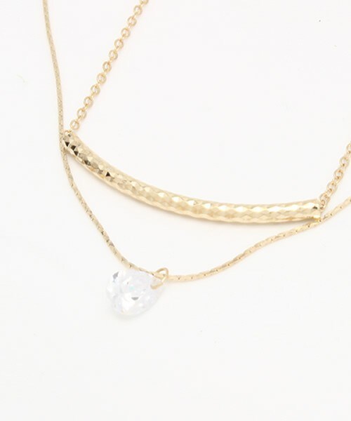 Bou Jeloud（ブージュルード）の「ネックレス付デジタルフラワープリントブラウス（シャツ/ブラウス・レディース・グレー/ブルー/レッド・38）」の14枚目の写真