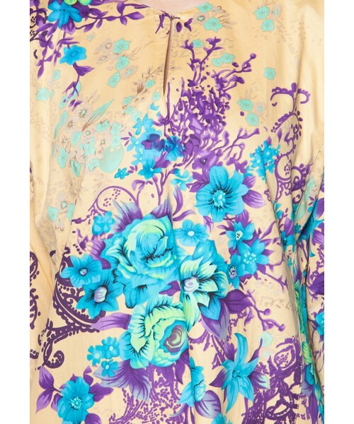 Butik Sireh Pinang（-）の「Baju Kurung Pahang Japanese Cotton（その他・レディース・Yellow/Purple・XS/S/M/L）」の5枚目の写真