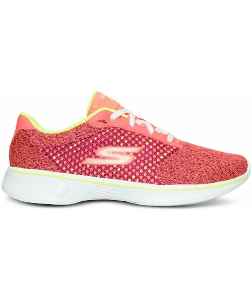 SKECHERS（スケッチャーズ）の「Skechers Skechers Women's GOwalk 4 - Exceed Training Sneakers from Finish Line（スニーカー・レディース・Pink・6/6.5/7.5/8/8.5/9/9.5/10/11）」の3枚目の写真