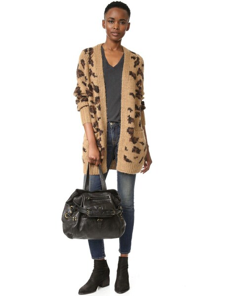 R13（アールサーティーン）の「R13 Leopard Grunge Cardigan