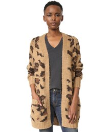 R13（アールサーティーン）の「R13 Leopard Grunge Cardigan
