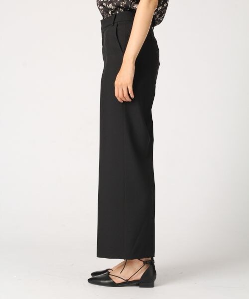 BLISS POINT（ブリスポイント）の「TRワイドトラウザー（パンツ・ブラック/ブラウン/グレーストライプ/ネイビーストライプ・M/L）」の10枚目の写真