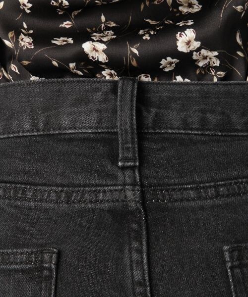 BLISS POINT（ブリスポイント）の「STR/デニムテーパードパンツ（パンツ・ブラックデニム/クラッシュ/ブルー・S/M/L）」の13枚目の写真