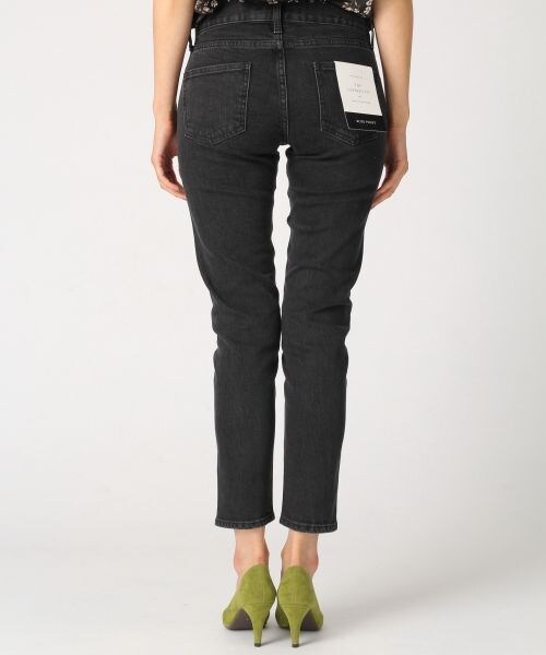 BLISS POINT（ブリスポイント）の「STR/デニムテーパードパンツ（パンツ・ブラックデニム/クラッシュ/ブルー・S/M/L）」の8枚目の写真